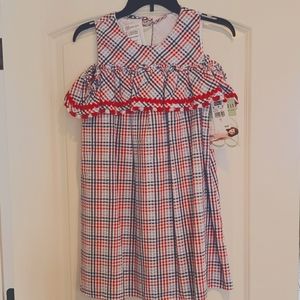 Cold shoulder girls top